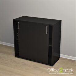 Jive skydedørsskab - 4 rum - 78 cm bred