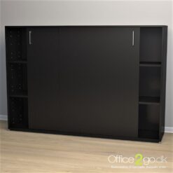 Jive Skydedørsskab - 6 rum - 160 cm bred